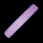 Purple Check Barrette