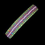 SB Check White Barrette