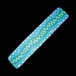 Teal Check Barrette