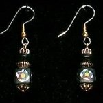 Bead Dangles - Black Multistar