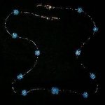 Teal eyeglass holder_necklace