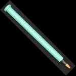 Green & Turquoise Flower Pen