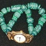 Green Check Watch