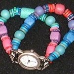 Silver Multi Check Watch