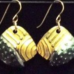 Dangle Foldover Earring-Rugged Terrain - Forest Riches